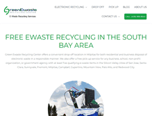 Tablet Screenshot of gerecycle.com